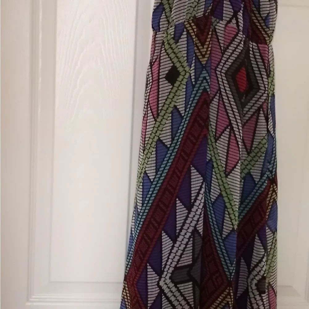Hive & Honey Strips Multicolored Geometric Print L